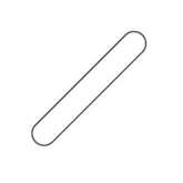 IKA 1129000 Ikaflon 155 Magnetic Stirring Bar, Round, PTFE-Coated